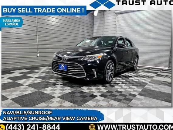 TOYOTA AVALON 2018 4T1BK1EB8JU272434 image