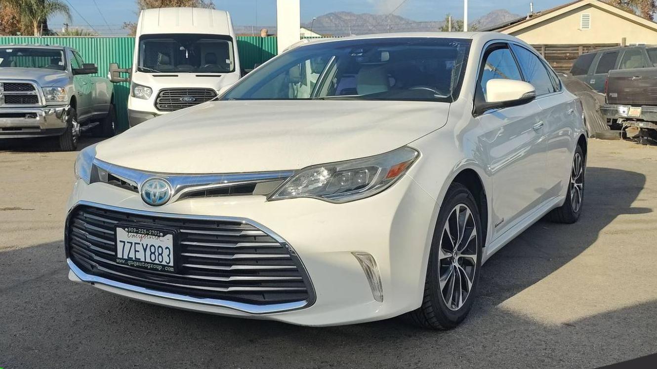 TOYOTA AVALON 2017 4T1BD1EB1HU059300 image