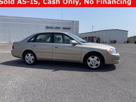 TOYOTA AVALON 2004 4T1BF28BX4U374294 image