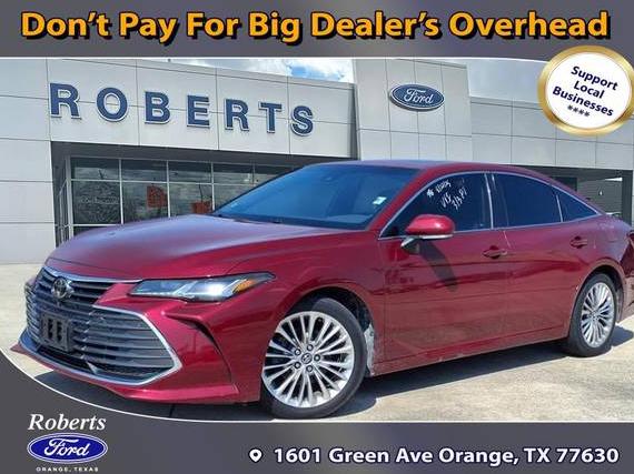 TOYOTA AVALON 2020 4T1DZ1FBXLU040066 image