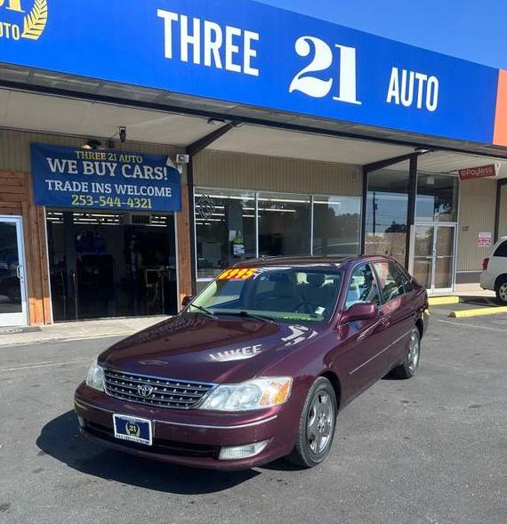 TOYOTA AVALON 2003 4T1BF28B33U290896 image