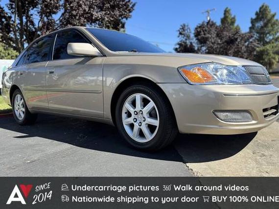TOYOTA AVALON 2000 4T1BF28B0YU064337 image