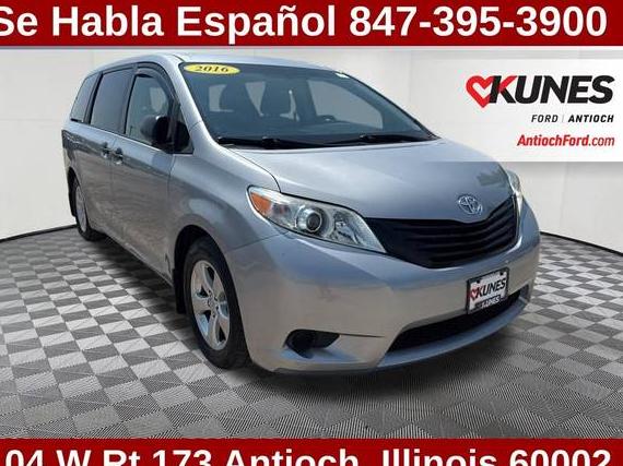 TOYOTA SIENNA 2016 5TDZK3DC2GS753642 image