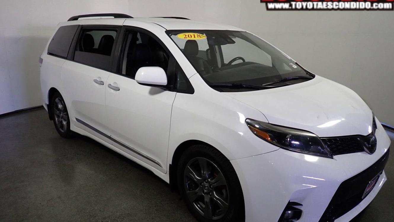 TOYOTA SIENNA 2018 5TDXZ3DC6JS947648 image