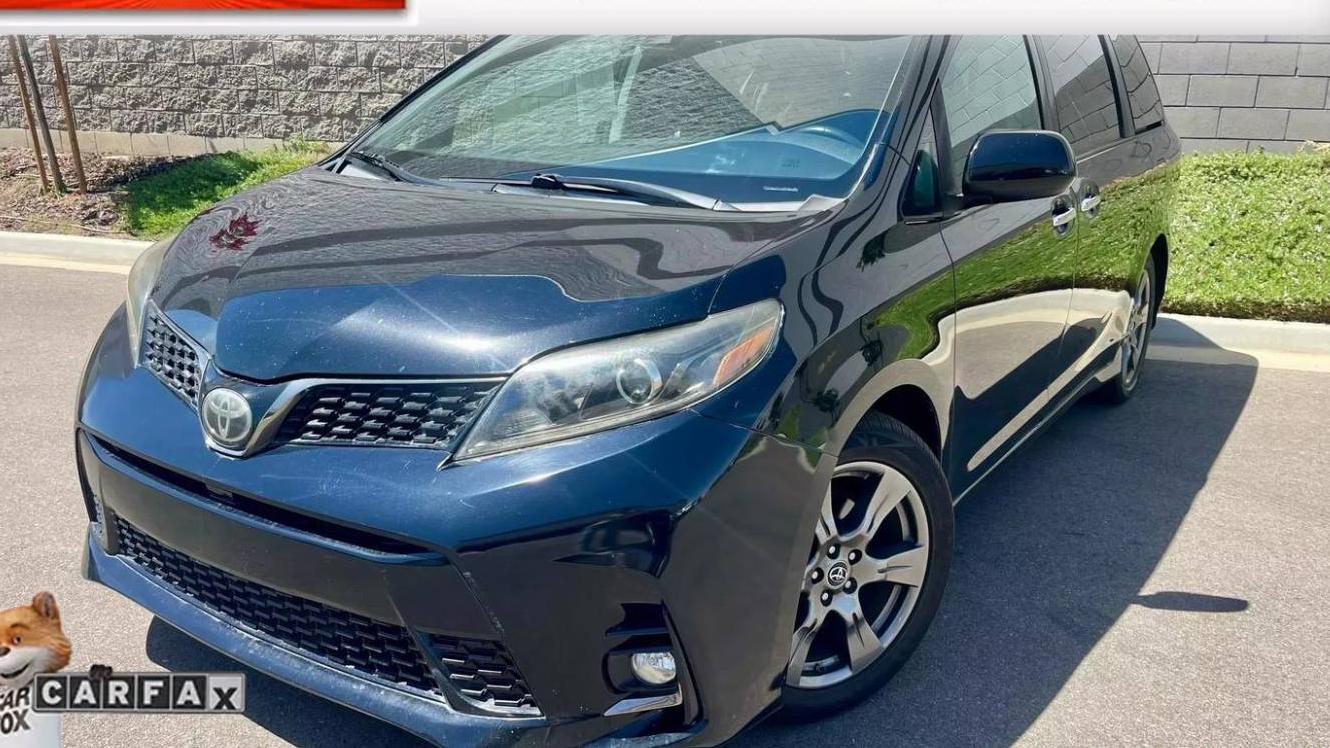 TOYOTA SIENNA 2018 5TDXZ3DC6JS908560 image