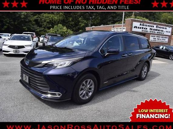 TOYOTA SIENNA 2021 5TDJRKEC2MS006457 image