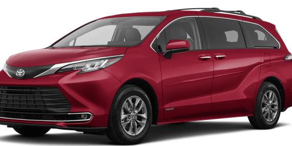 TOYOTA SIENNA 2021 5TDYRKEC3MS011388 image