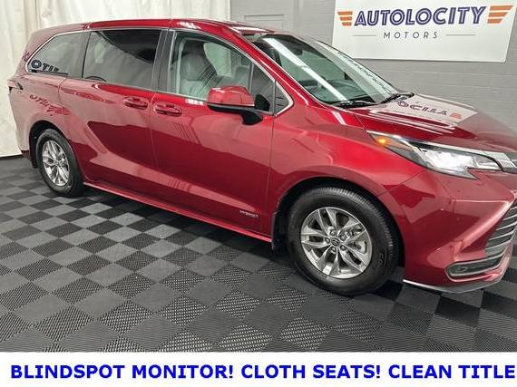 TOYOTA SIENNA 2021 5TDKRKEC1MS010181 image