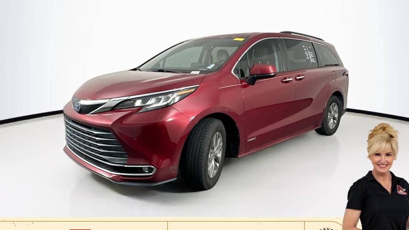 TOYOTA SIENNA 2021 5TDYRKEC1MS055325 image