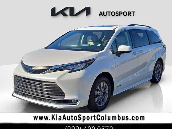 TOYOTA SIENNA 2021 5TDYRKEC1MS018159 image