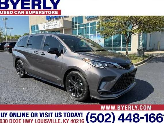 TOYOTA SIENNA 2021 5TDXRKEC0MS027351 image