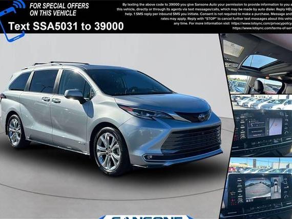TOYOTA SIENNA 2021 5TDERKEC5MS005031 image