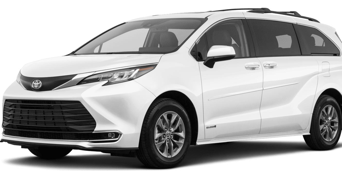 TOYOTA SIENNA 2021 5TDKRKECXMS055006 image