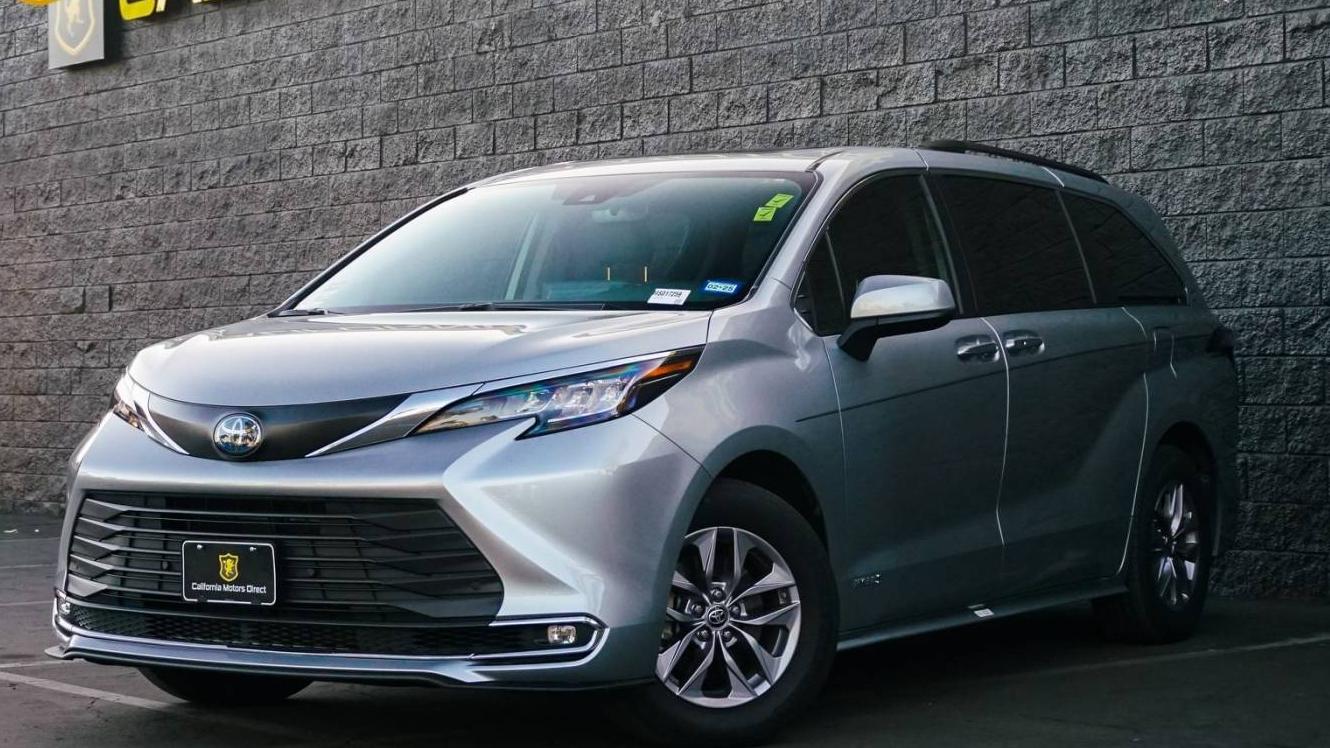 TOYOTA SIENNA 2021 5TDYRKEC0MS017259 image