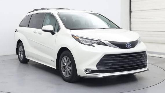 TOYOTA SIENNA 2021 5TDYRKEC9MS040071 image