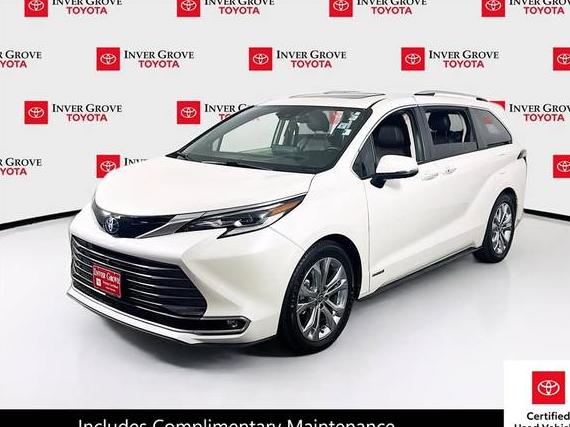 TOYOTA SIENNA 2021 5TDERKEC2MS048838 image