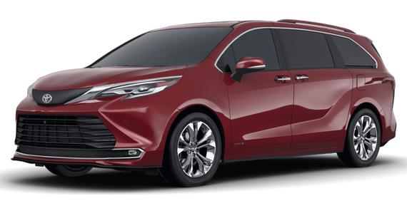 TOYOTA SIENNA 2021 5TDERKEC0MS054279 image