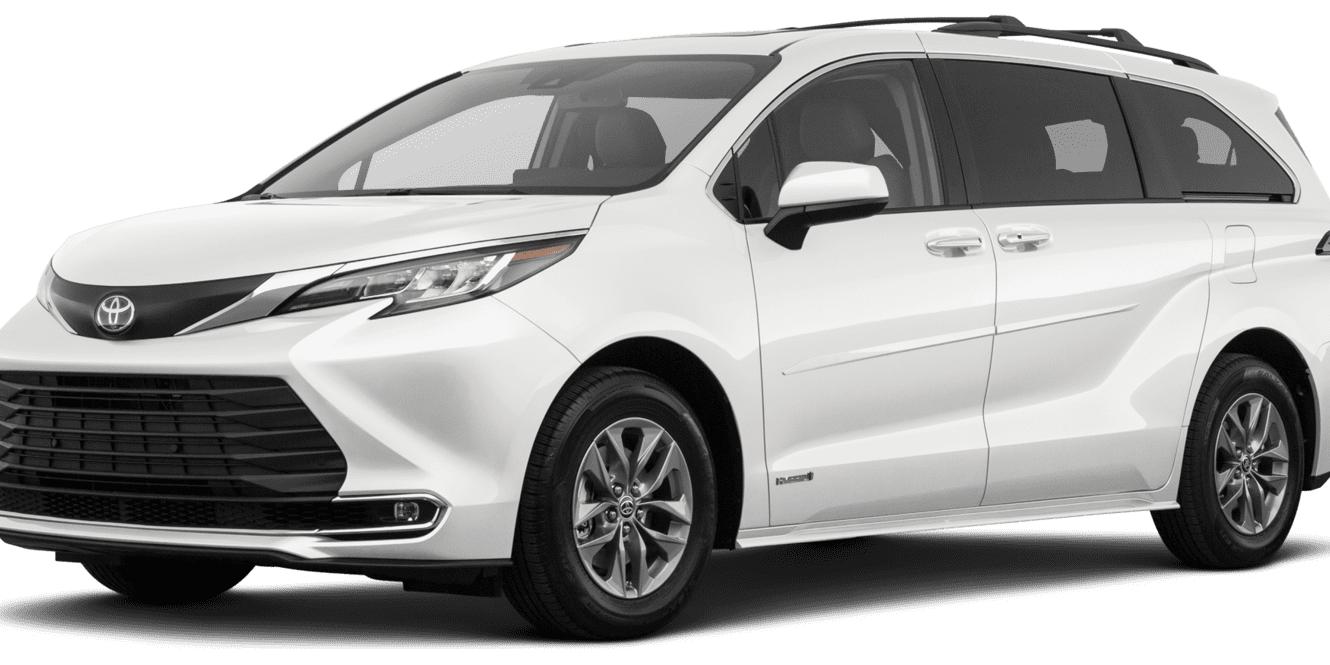 TOYOTA SIENNA 2021 5TDJRKEC9MS008688 image