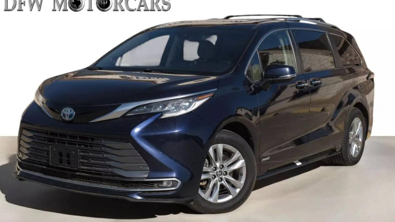 TOYOTA SIENNA 2021 5TDZRKEC6MS004357 image