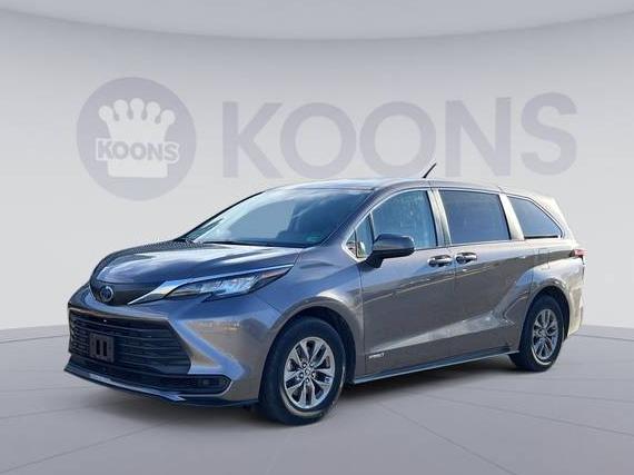 TOYOTA SIENNA 2021 5TDKRKEC0MS020376 image TOYOTA SIENNA 2021 5TDKRKEC0MS020376 image