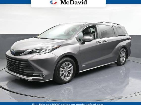 TOYOTA SIENNA 2021 5TDYRKEC0MS035793 image