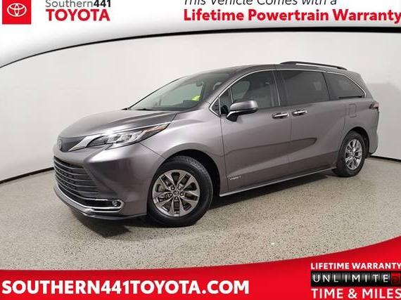 TOYOTA SIENNA 2021 5TDYRKEC0MS015320 image