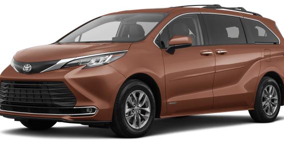 TOYOTA SIENNA 2021 5TDYSKFC9MS012676 image