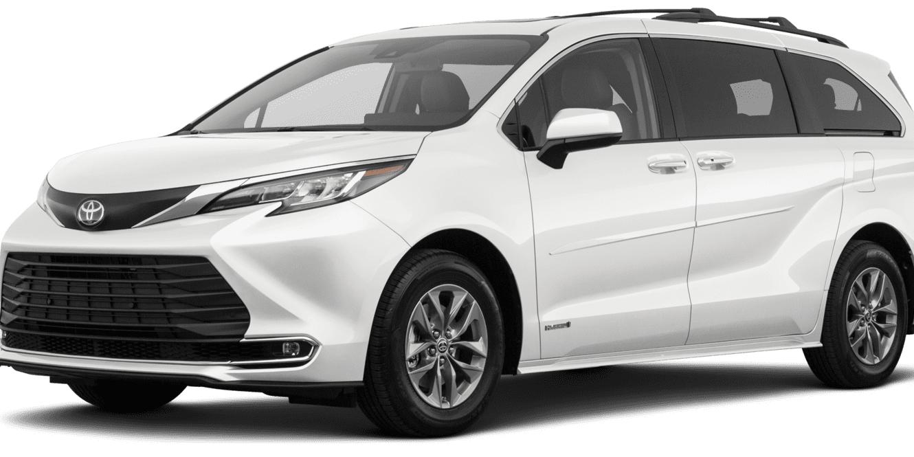 TOYOTA SIENNA 2021 5TDJRKEC7MS033430 image