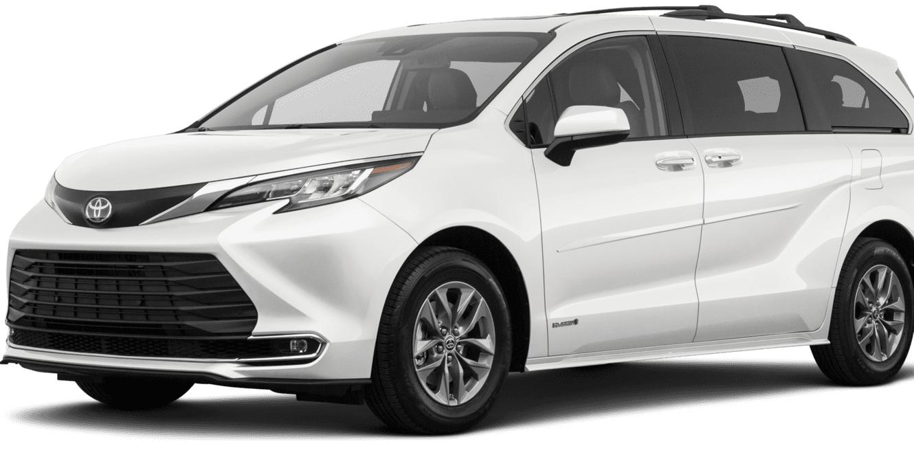 TOYOTA SIENNA 2021 5TDJRKECXMS004505 image