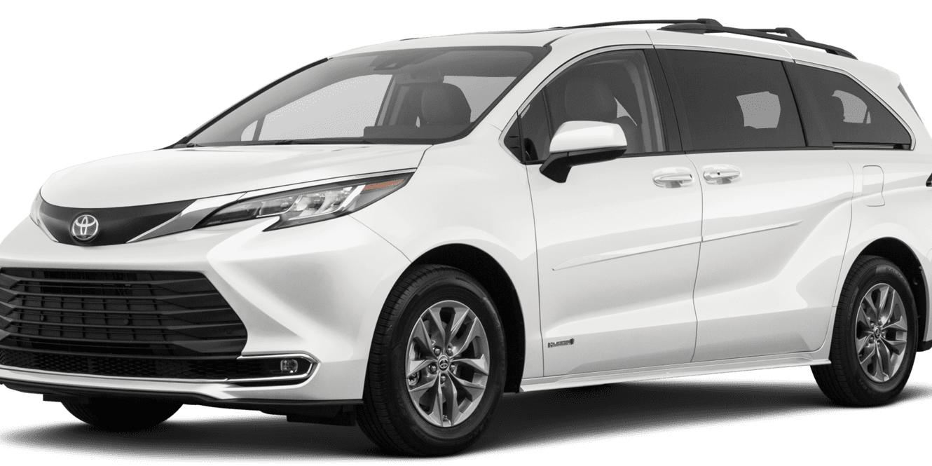 TOYOTA SIENNA 2021 5TDJRKEC6MS011306 image