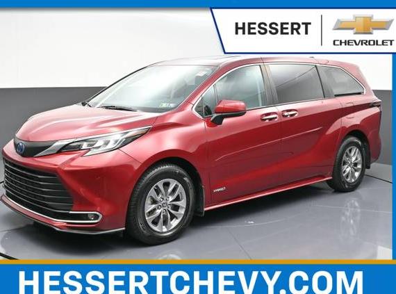 TOYOTA SIENNA 2021 5TDYRKEC0MS028634 image