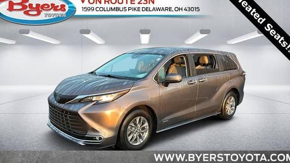 TOYOTA SIENNA 2021 5TDYRKEC2MS054667 image