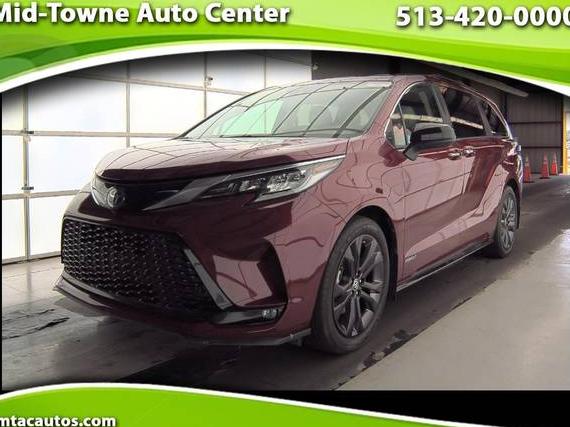 TOYOTA SIENNA 2021 5TDDRKEC3MS041411 image