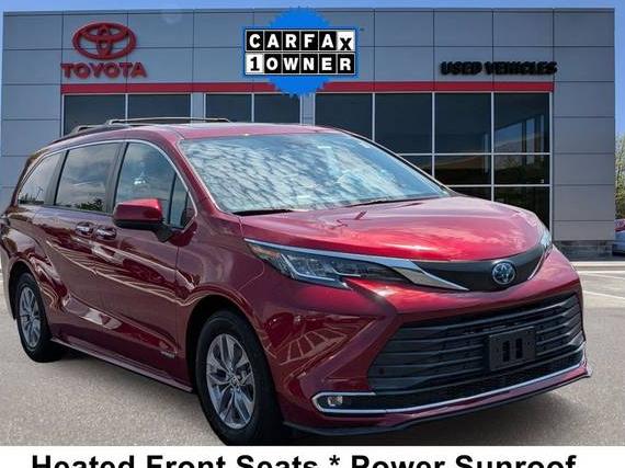 TOYOTA SIENNA 2021 5TDYRKEC2MS070206 image