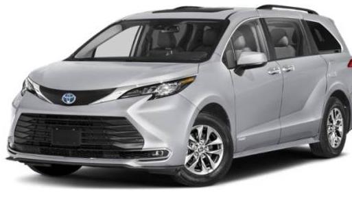 TOYOTA SIENNA 2021 5TDYRKEC1MS017982 image