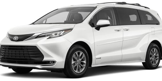 TOYOTA SIENNA 2021 5TDYRKECXMS049751 image