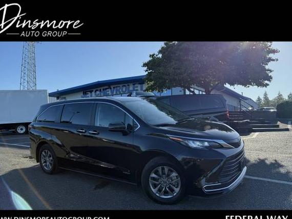 TOYOTA SIENNA 2021 5TDGRKEC9MS054516 image
