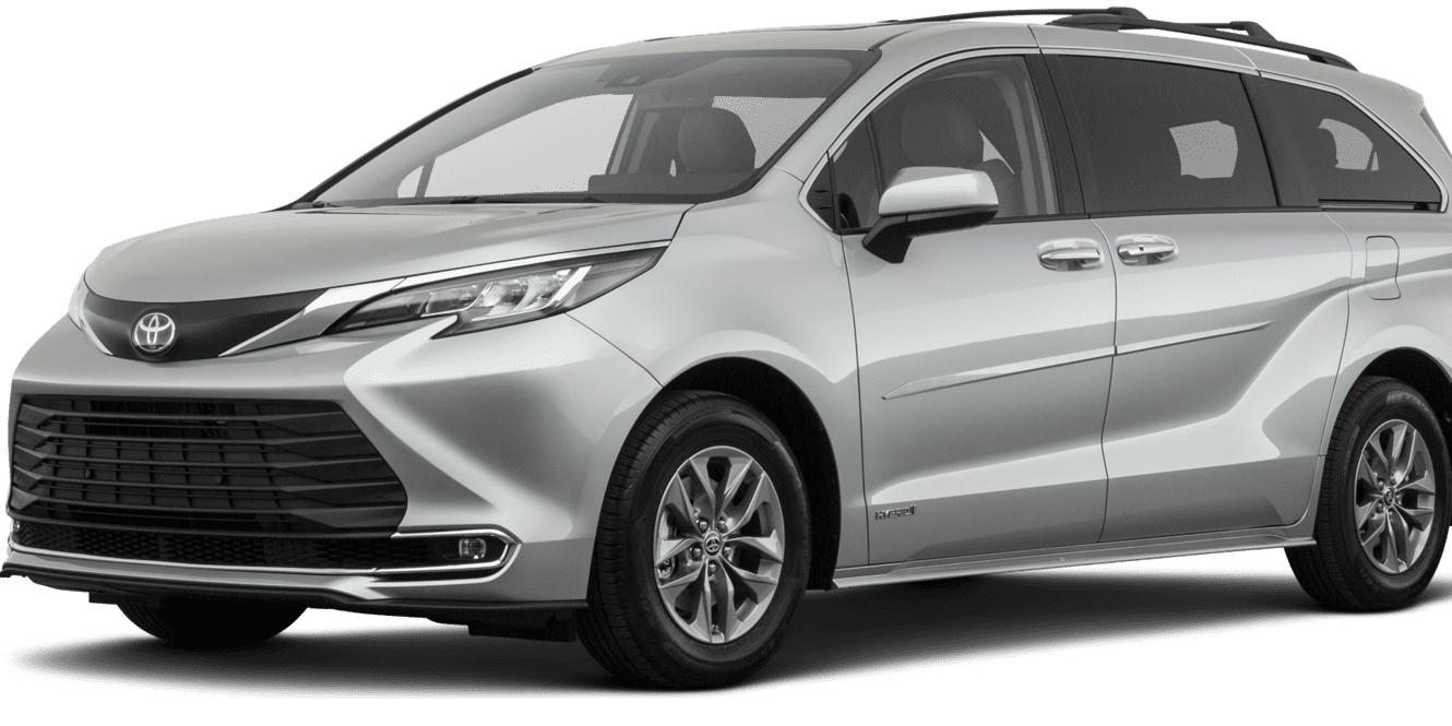 TOYOTA SIENNA 2021 5TDKRKEC7MS069669 image