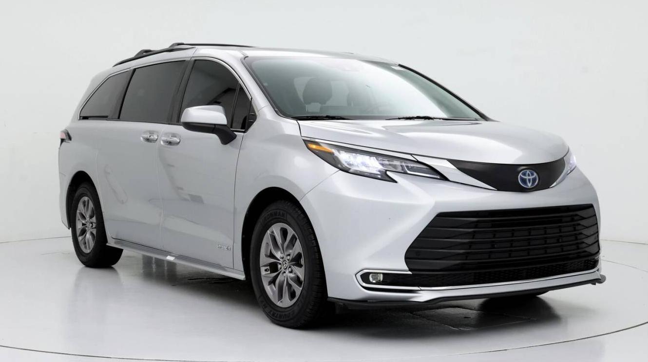 TOYOTA SIENNA 2021 5TDYRKEC0MS041528 image