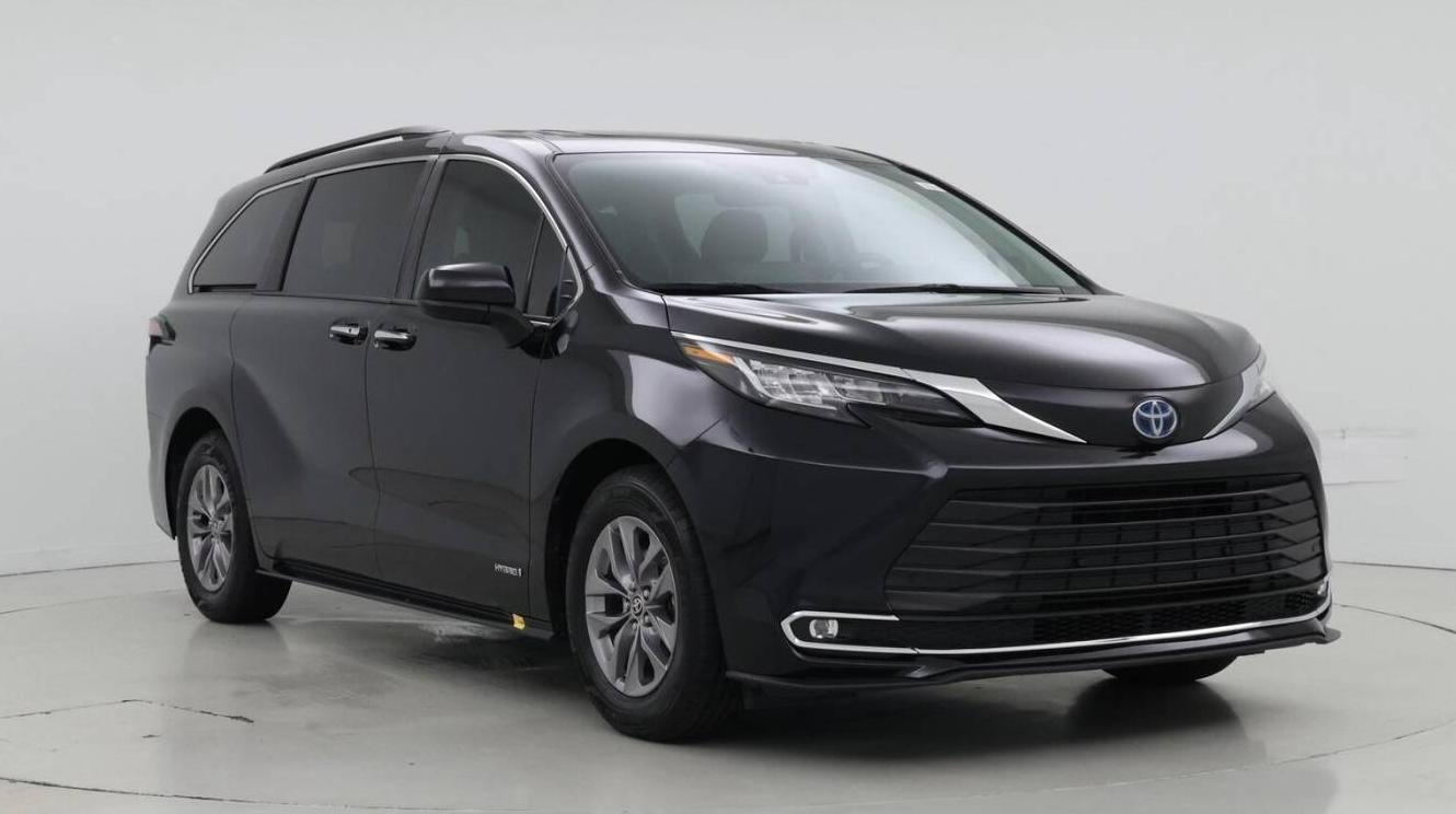 TOYOTA SIENNA 2021 5TDJRKEC3MS001977 image