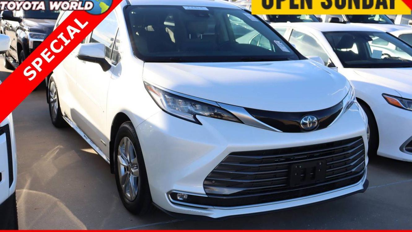 TOYOTA SIENNA 2021 5TDZRKEC6MS063036 image