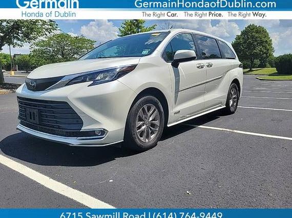 TOYOTA SIENNA 2021 5TDYSKFCXMS007518 image