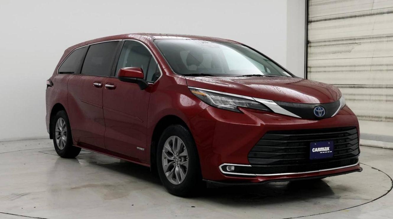 TOYOTA SIENNA 2021 5TDYSKFC6MS012988 image