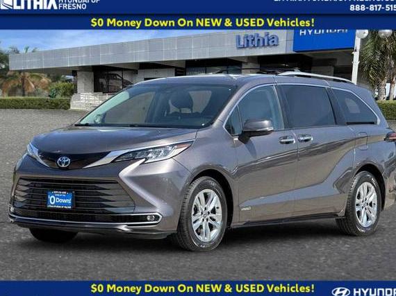 TOYOTA SIENNA 2021 5TDZRKEC3MS002291 image