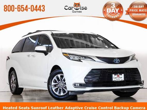 TOYOTA SIENNA 2021 5TDYRKEC6MS032011 image