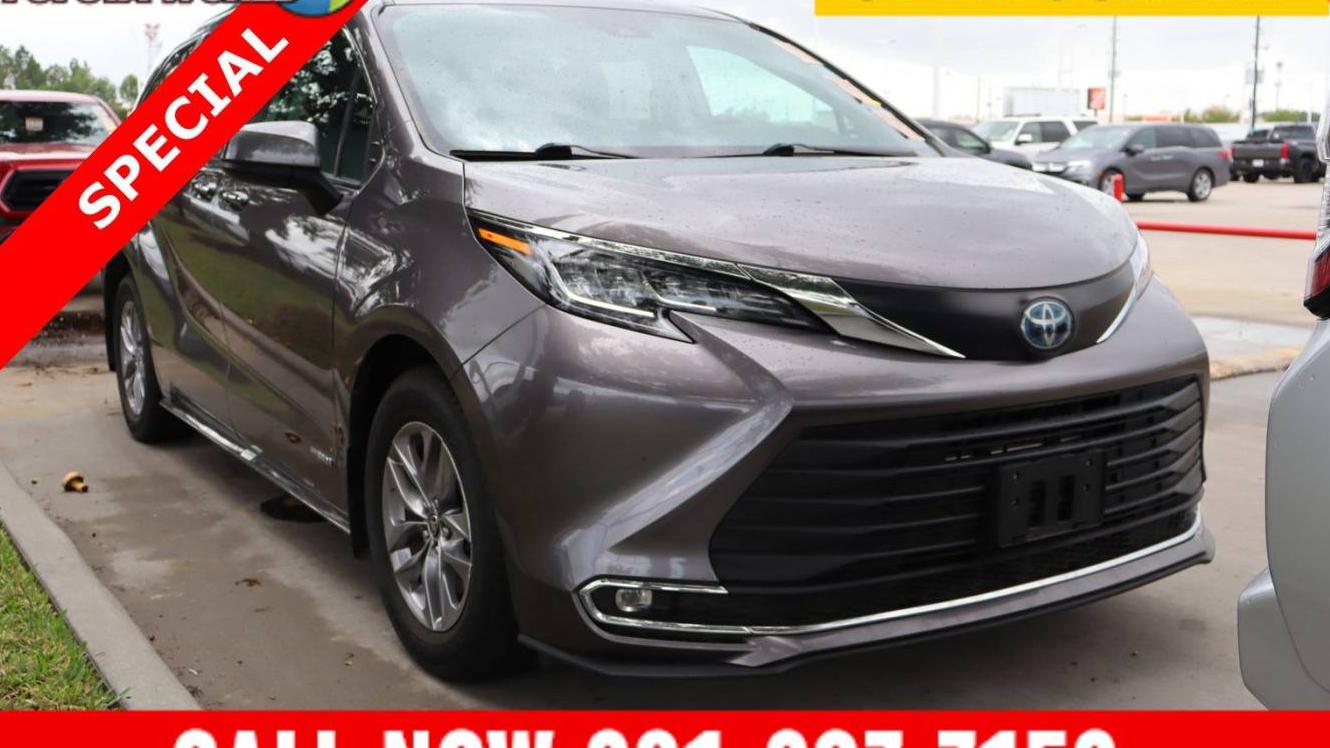 TOYOTA SIENNA 2021 5TDJRKEC7MS033220 image