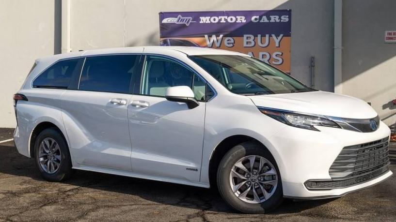 TOYOTA SIENNA 2021 5TDKRKEC7MS045968 image