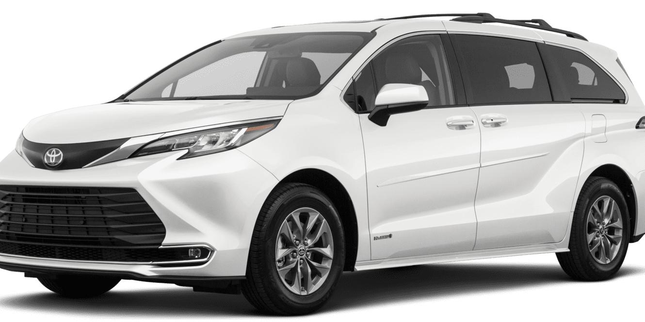 TOYOTA SIENNA 2021 5TDYRKEC8MS025383 image