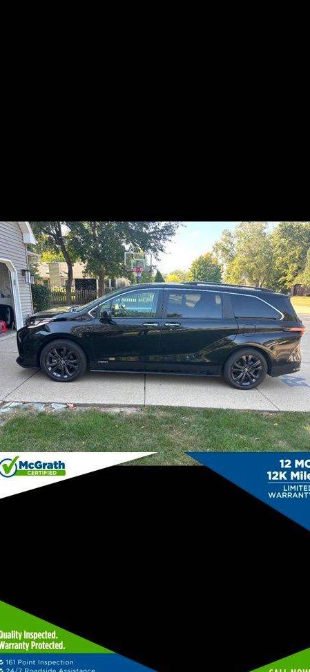 TOYOTA SIENNA 2021 5TDDRKEC2MS064128 image TOYOTA SIENNA 2021 5TDDRKEC2MS064128 image