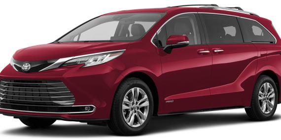TOYOTA SIENNA 2021 5TDZRKEC4MS023411 image